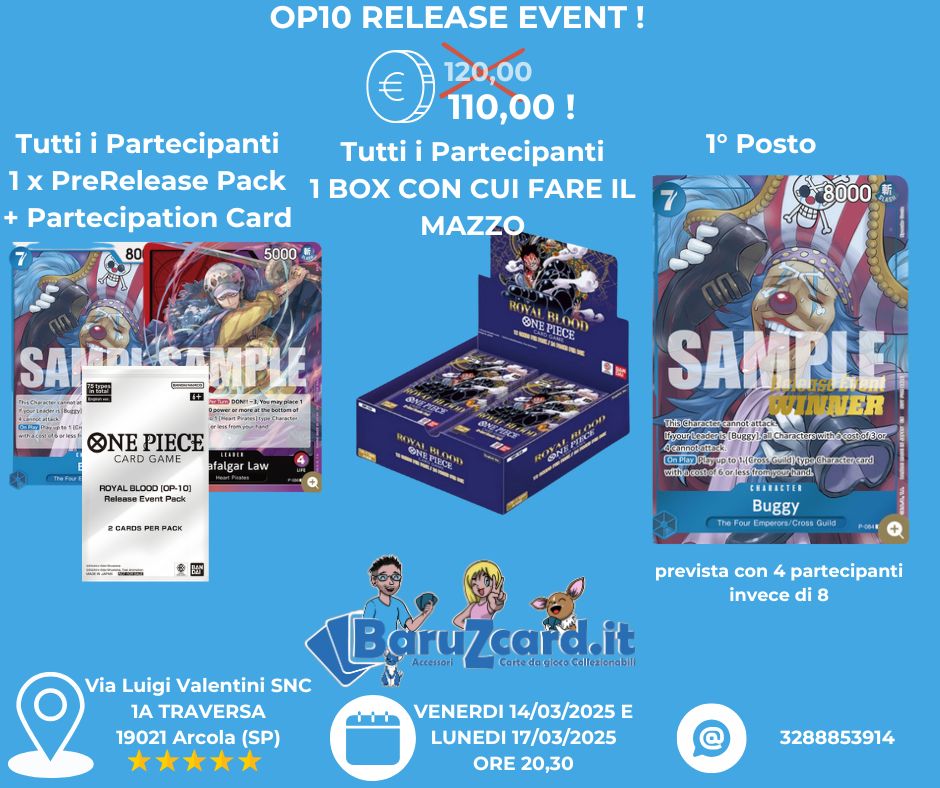 One Piece OP10 PRERELEASE