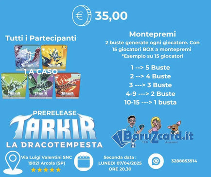 Magic Tarkir - Prerelease La Spezia N.2