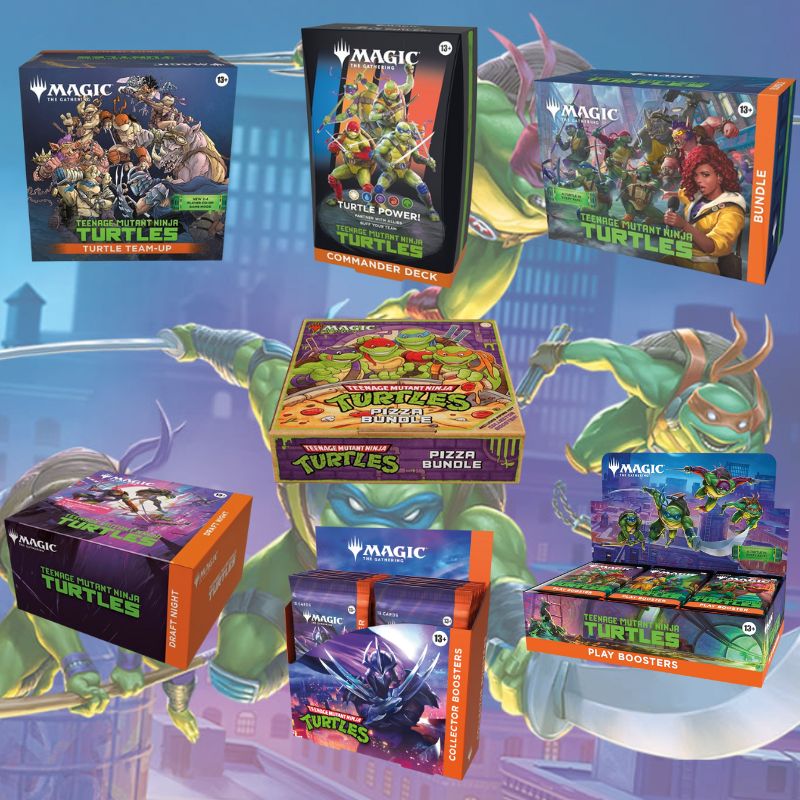 Magic: The Gathering incontra le Tartarughe Ninja – Il nuovo set Teenage Mutant Ninja Turtles (TMT)
