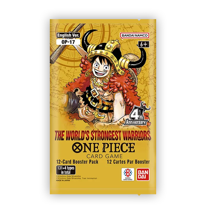 One Piece Card Game OP17 The World's Strongest Warriors Booster Box 24 Buste – ENG