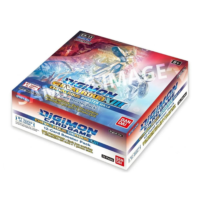 Digimon Card Game Chivalrous XIII EX13 Extra Booster Box 24 Buste – ENG