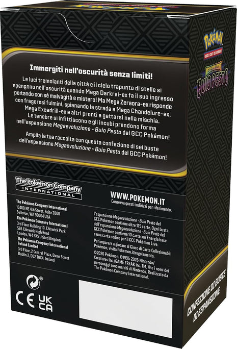 Pokémon Buio Pesto Bundle 6 Buste ITA