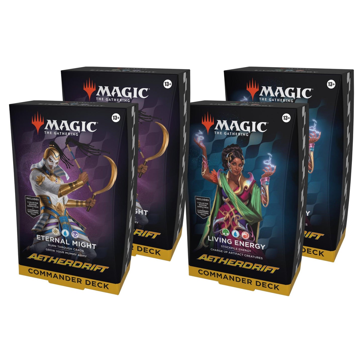 Magic Aetherdrift Bundle Commander Eternal Might & Living Energy ENG