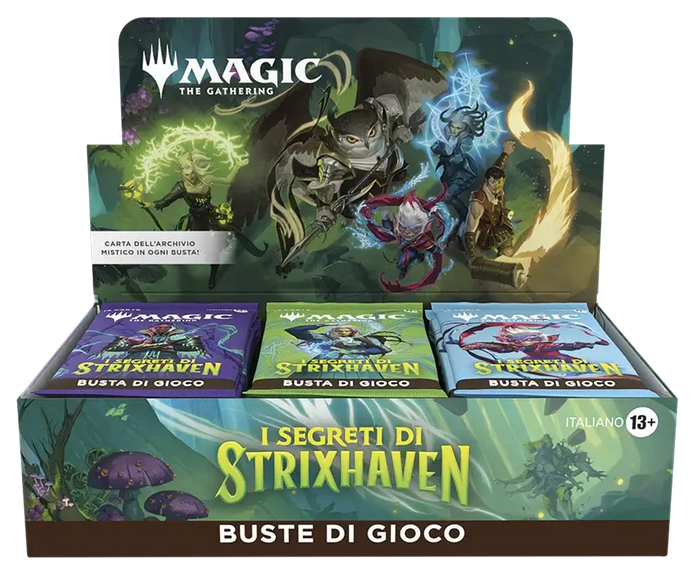 Magic I Segreti di Strixhaven Buste di Gioco Box Display (30 buste) - ITA