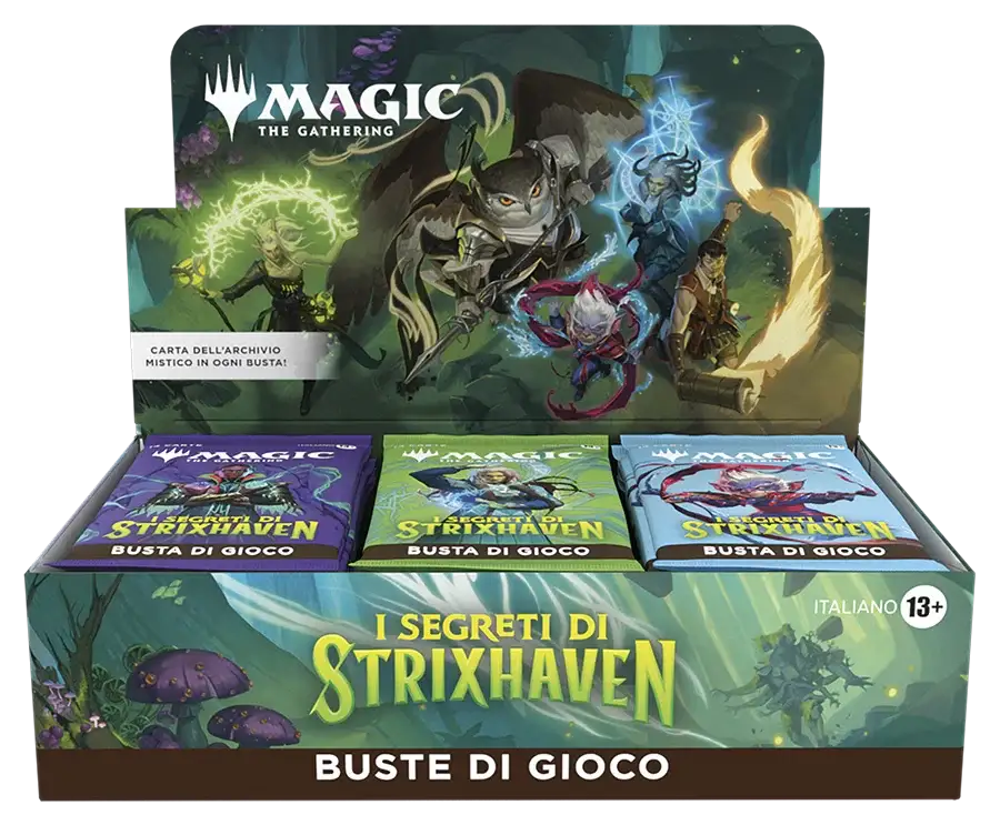 Magic I Segreti di Strixhaven Buste di Gioco Box Display (30 buste) - ITA