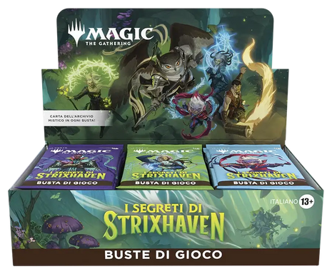 Magic I Segreti di Strixhaven Buste di Gioco Box Display (30 buste) - ITA