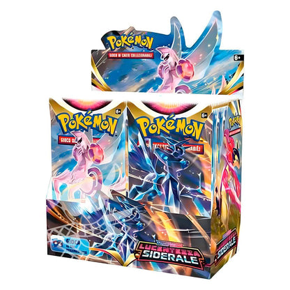 Pokemon Sideral Lustre Caja de 36 sobres italianos