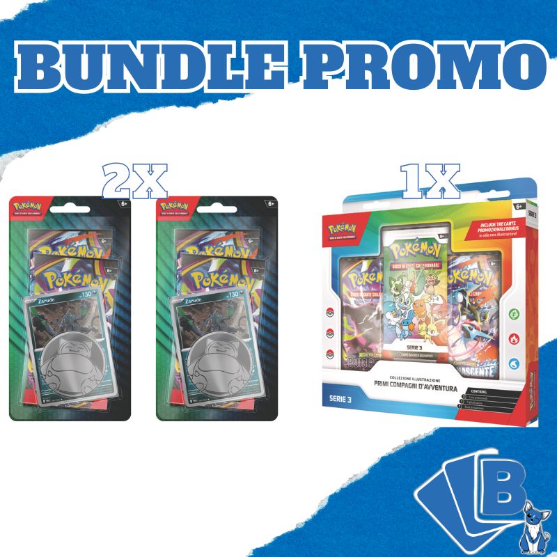 Bundle Pokémon Zygarde EX x2 + Primi Compagni d'Avventura Serie 3 - Collezione Illustrazione (ITA)