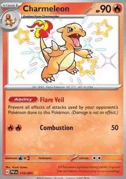 Charmeleon 110/091 Destino di Paldea ENG