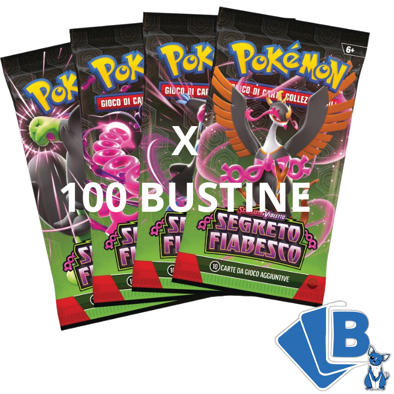 Pokemon Segreto Fiabesco super Bundle Box 100 Bustine ITA