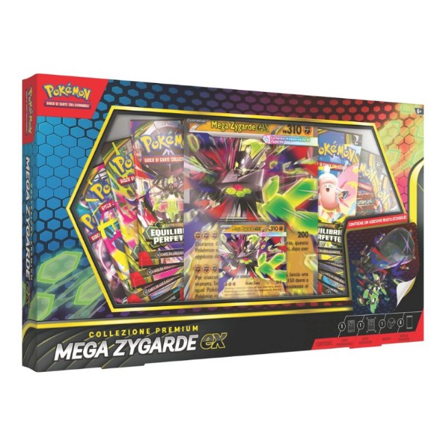 Pokémon Bundle Primi Compagni + 3x Collezione Premium Mega Zygarde EX ITA