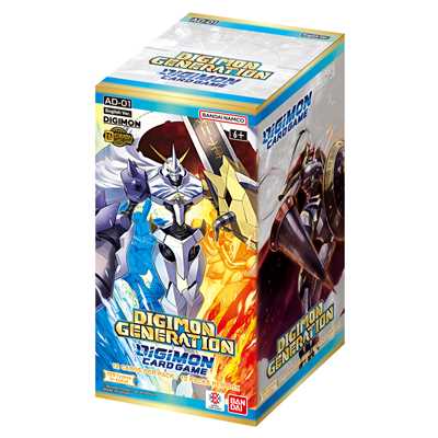 Digimon Card Game Advanced Booster Box Digimon Generation AD01 EN Bandai