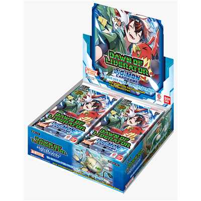 Digimon Card Game Sealed Case EX11 Extra Booster Dawn of Liberator 12x Box ENG