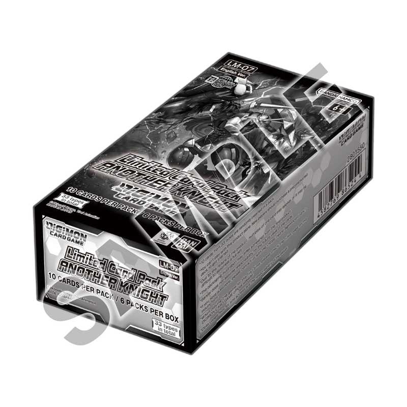 Digimon LM06 Limited Card Pack Another Knight LM07 ENG Bandai