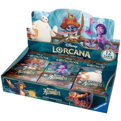 Disney Lorcana Mare di Azzurrite Display Booster Box ITA