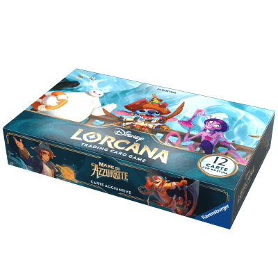 Disney Lorcana Mare di Azzurrite Display Booster Box ITA