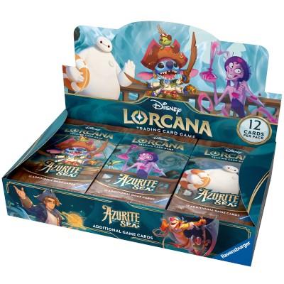 Disney Lorcana Azurite Sea Display Booster Box ENG