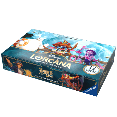 Disney Lorcana Azurite Sea Display Booster Box ENG