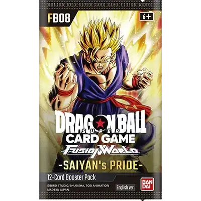 Dragon Ball Fusion World FB08 Sayan's Pride Display Box ENG - Case 12 Box
