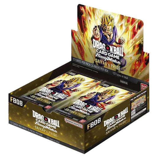 Dragon Ball Fusion World Bundle FB08 Sayan's Pride + Manga Booster SB02 ENG