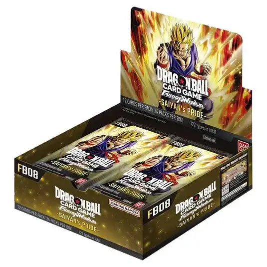 Dragon Ball Fusion World FB08 Sayan's Pride Display Box ENG - Case 12 Box