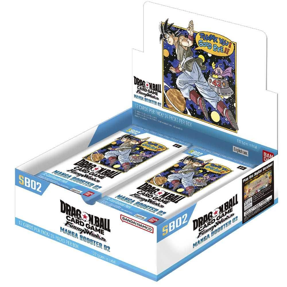 Dragon Ball Fusion World SB02 Box Manga Booster Pack 02 ENG