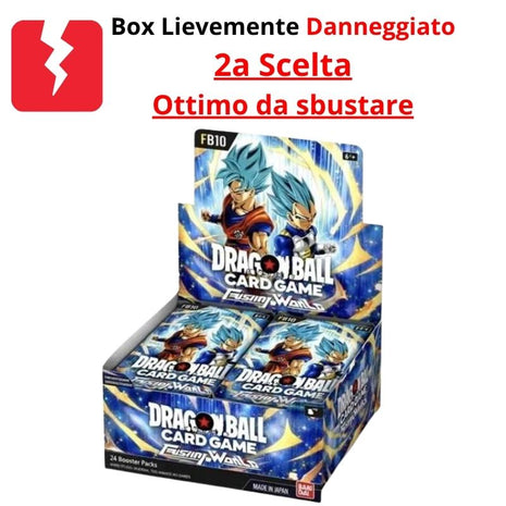 Dragon Ball Fusion World FB10 Cross Force Display Box ENG - DANNEGGIATO