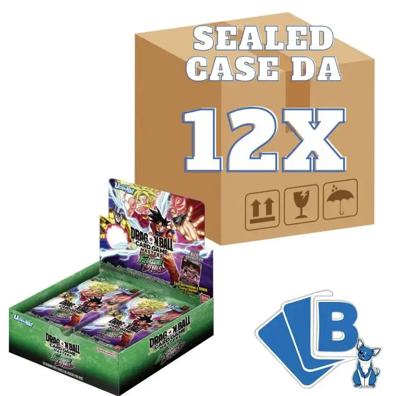 Dragon Ball Masters Sealed Case B29 FEARSOME RIVALSENG - Case 12 Box ...