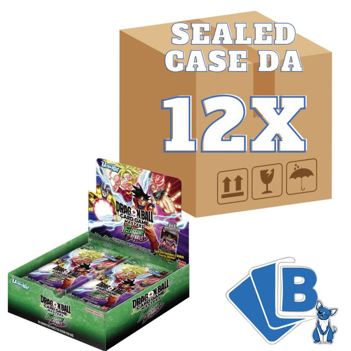 Dragon Ball Masters Sealed Case B29 FEARSOME RIVALSENG - Case 12 Box
