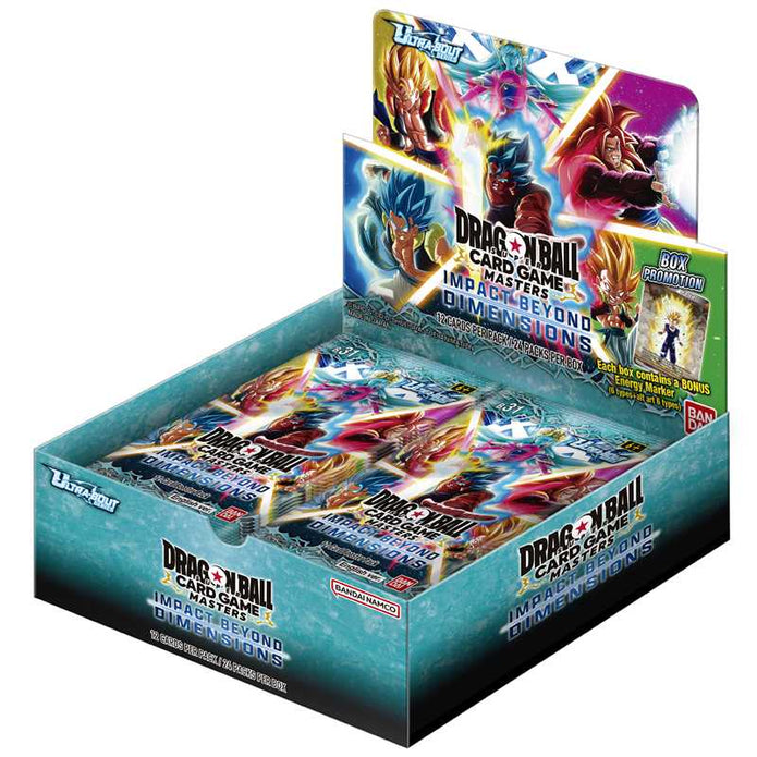 Dragon Ball Super Card Game Masters B31 Impact Beyond Dimensions Booster Box ENG