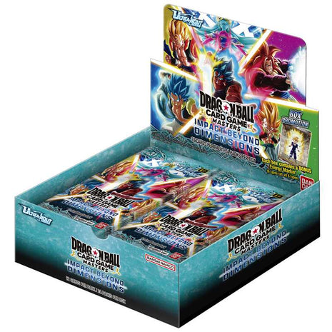 Dragon Ball Super Card Game Masters B31 Impact Beyond Dimensions Booster Box ENG