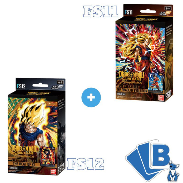 Dragon Ball Super Fusion World FS11 + FS12 ENG Bandai