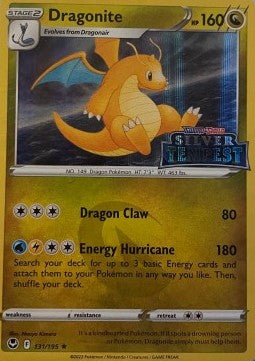 Dragonite SIT 131 STAMPED Tempesta Argentata NM ITA