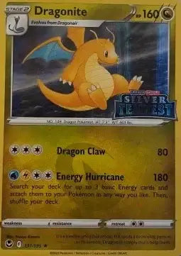 Dragonite SIT 131 STAMPED Tempesta Argentata NM ITA