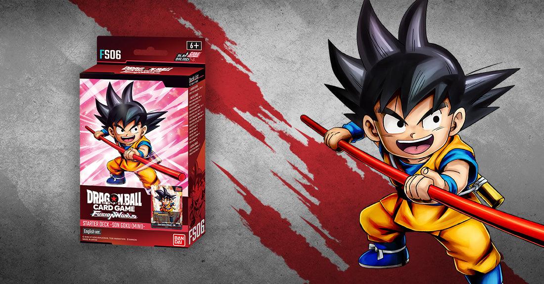 Dragon Ball Fusion World Starter Deck FS06 Goku Mini Eng