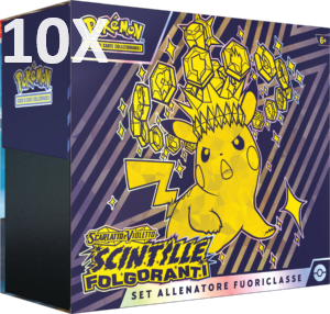 Pokemon Scintille Folgoranti Set Allenatore Fuoriclasse ITA - CASE 10 ETB