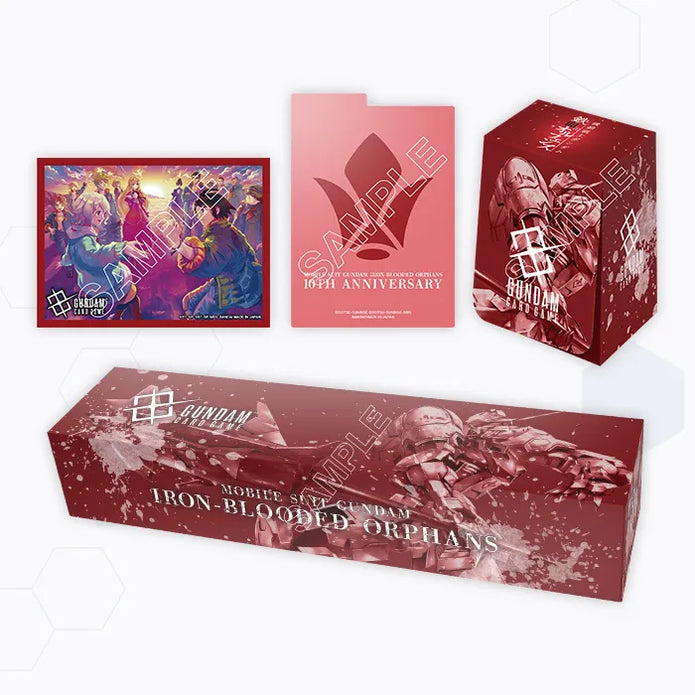 Gundam Card Game Premium Accessory Set IRON-BLOODED ORPHANS [PB02] ENG