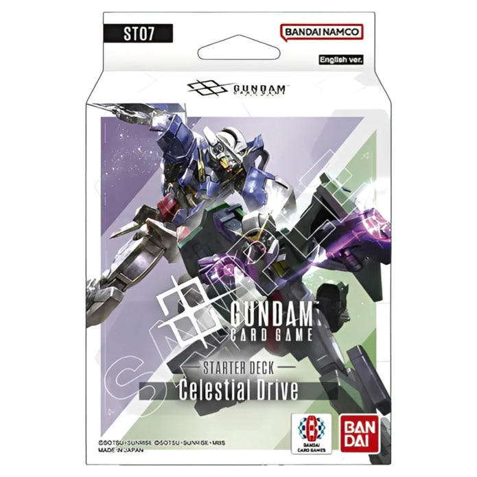 Gundam Card Game Starter Deck ST07 Celestial Drive