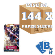 Gundam GD02 Dual Impact Sleeved Booster - Case 144 Paper Sleeves ENG