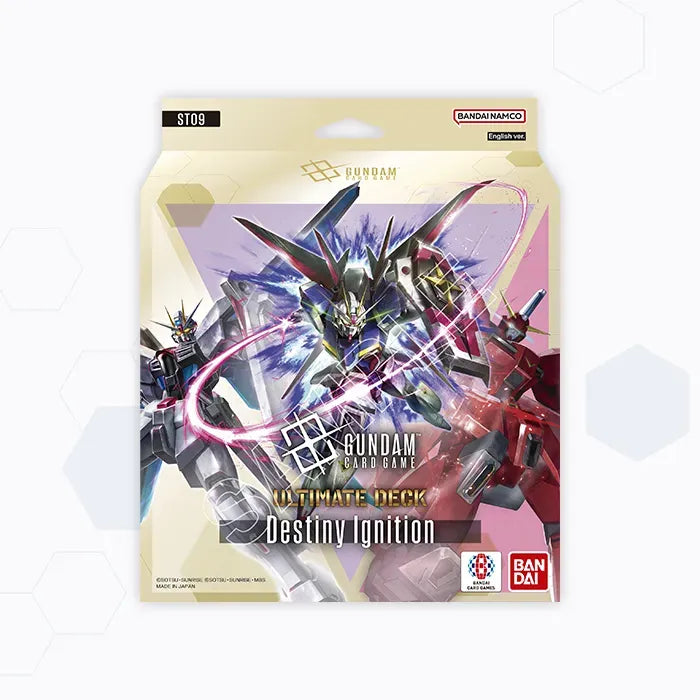 Gundam Card Game Starter Deck ST09 Destiny Ignition ENG Bandai