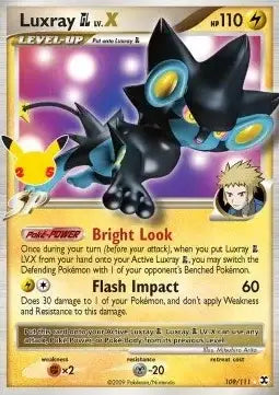 Luxray GL Gran Festa LV.X CEL RR 109 ITA