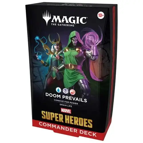 Magic Marvel Super Heroes Commander Decks Display (4 mazzi) - ENG