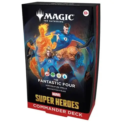 Magic Marvel Super Heroes Commander Decks Display (4 mazzi) - ENG