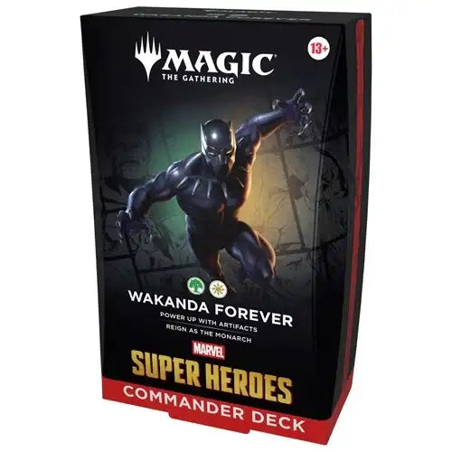 Magic Marvel Super Heroes Commander Decks Display (4 mazzi) - ENG