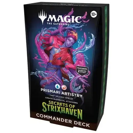 Magic Secrets of Strixhaven Commander Decks Display (5 mazzi) - ENG