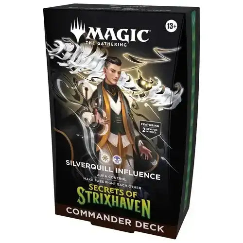 Magic Secrets of Strixhaven Commander Decks Display (5 mazzi) - ENG