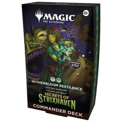 Magic Secrets of Strixhaven Commander Decks Display (5 mazzi) - ENG