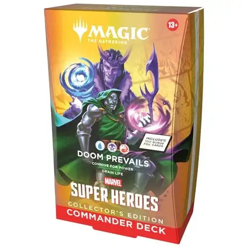 Magic Marvel Super Heroes Collector's Commander Display (4 mazzi) - ENG