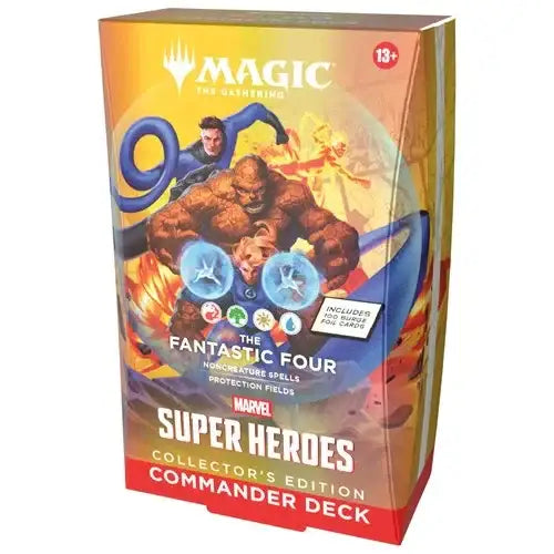 Magic Marvel Super Heroes Collector's Commander Display (4 mazzi) - ENG