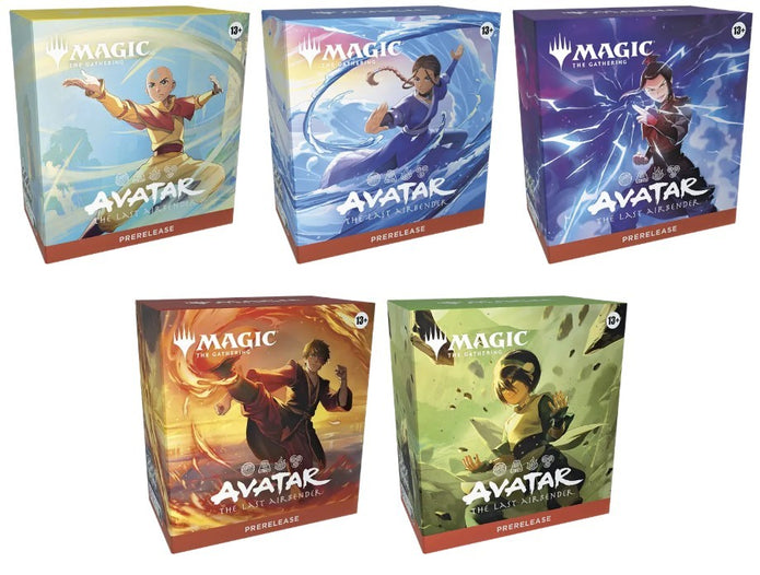 Magic The Gathering Avatar the Last Airbender Prerelease Pack Set da 5 - ENG